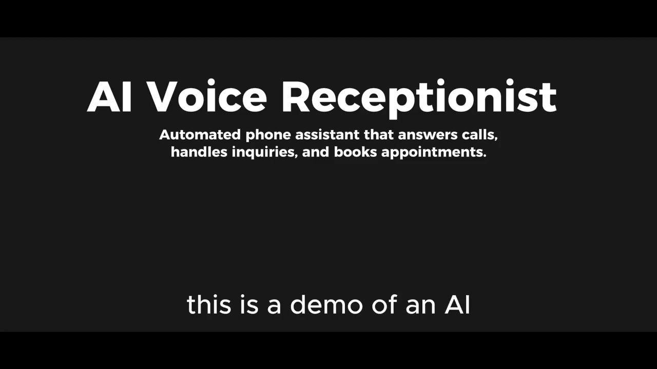 AI Voice Receptionist